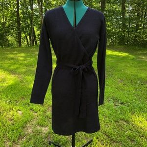 Navy Blue Sweater Dress